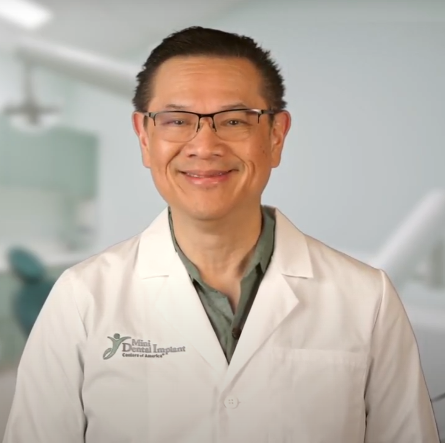 Dental Implants in Las Vegas Mini Dental Implant Centers of America Dr. Harvey Chin